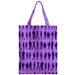 Normal People And Business People - Citizens Zipper Classic Tote Bag by DinzDas