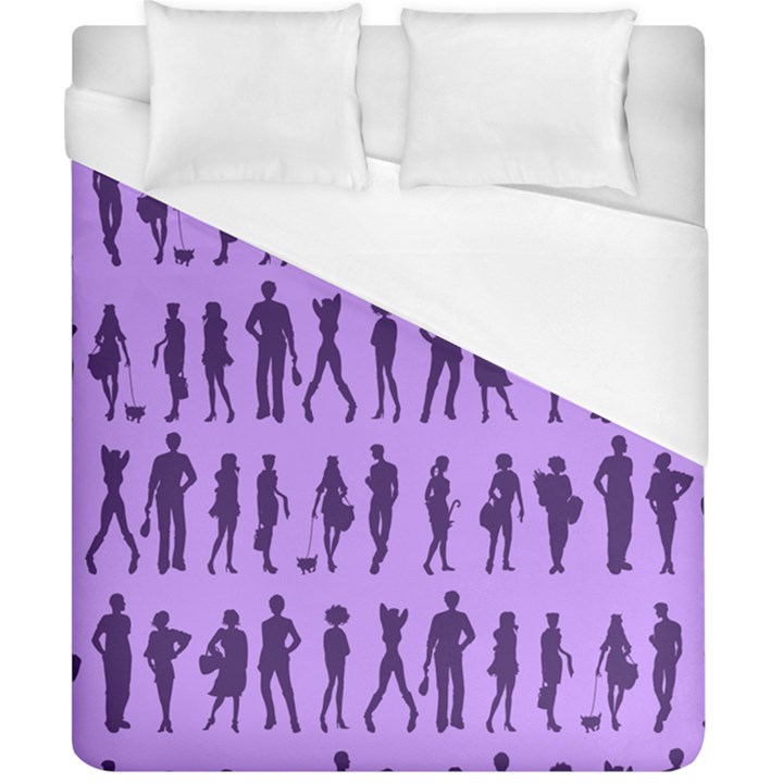 Normal People And Business People - Citizens Duvet Cover (California King Size)