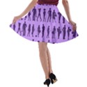 Normal People And Business People - Citizens A-line Skater Skirt View2