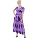 Normal People And Business People - Citizens Button Up Short Sleeve Maxi Dress View1