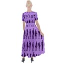 Normal People And Business People - Citizens Button Up Short Sleeve Maxi Dress View2