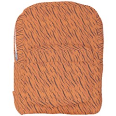 Animal Skin - Lion And Orange Skinnes Animals - Savannah And Africa Full Print Backpack by DinzDas