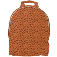 Animal Skin - Lion And Orange Skinnes Animals - Savannah And Africa Mini Full Print Backpack by DinzDas