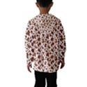 Animal Skin - Brown Cows Are Funny And Brown And White Kids  Hooded Windbreaker View2