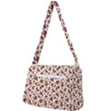 Animal Skin - Brown Cows Are Funny And Brown And White Front Pocket Crossbody Bag View2