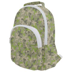 Camouflage Urban Style And Jungle Elite Fashion Rounded Multi Pocket Backpack by DinzDas