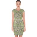 Camouflage Urban Style And Jungle Elite Fashion Capsleeve Drawstring Dress  View1