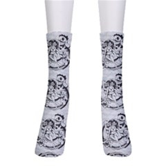 Monster Party - Hot Sexy Monster Demon With Ugly Little Monsters Men s Crew Socks by DinzDas