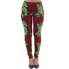 Monster Party - Hot Sexy Monster Demon With Ugly Little Monsters Lightweight Velour Leggings by DinzDas