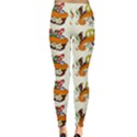 Love And Flowers And Peace Fo All Hippies Leggings  View2