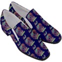 Jaw Dropping Horror Hippie Skull Women Slip On Heel Loafers View3