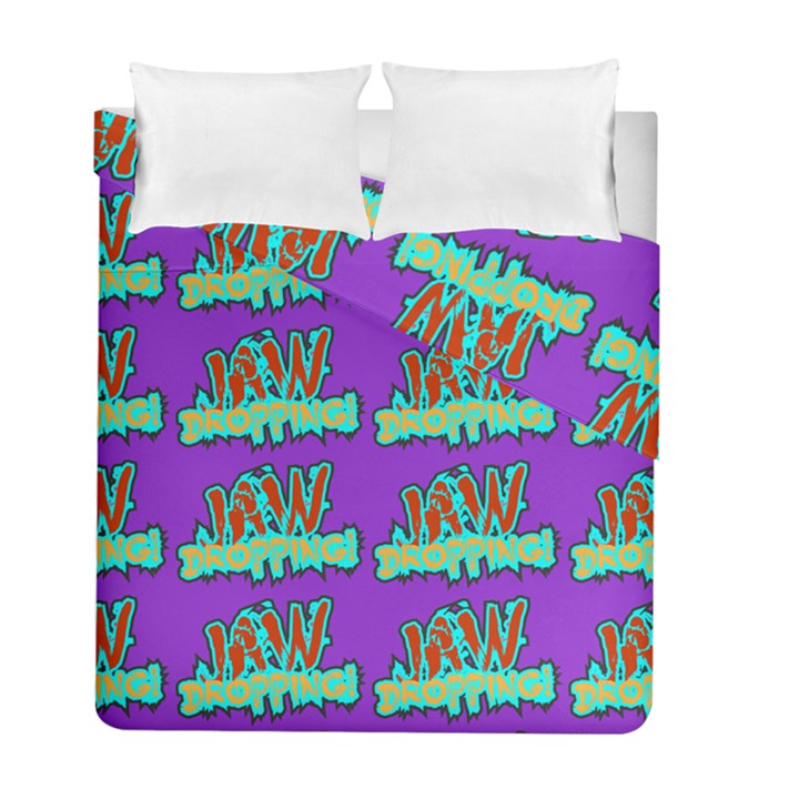 Jaw Dropping Comic Big Bang Poof Duvet Cover Double Side (Full/ Double Size)