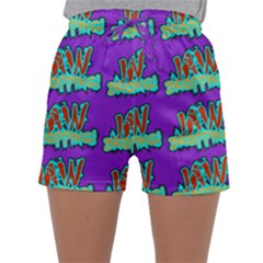 Jaw Dropping Comic Big Bang Poof Sleepwear Shorts by DinzDas