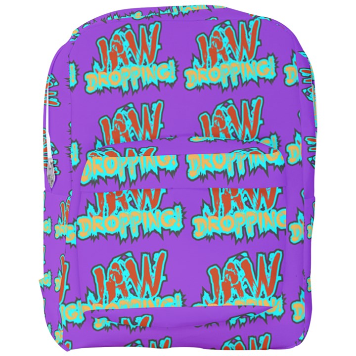 Jaw Dropping Comic Big Bang Poof Full Print Backpack