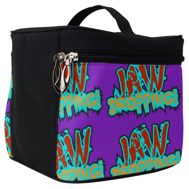 Jaw Dropping Comic Big Bang Poof Make Up Travel Bag (Big)