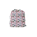 Adorable seamless cat head pattern01 Drawstring Pouch (Small) View2