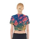  Brushstroke Skies Cotton Crop Top View2