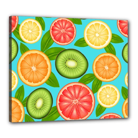 Fruit Love Canvas 24  X 20  (stretched) by designsbymallika