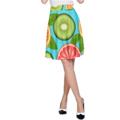 Fruit Love A-line Skirt by designsbymallika