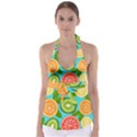 Fruit Love Babydoll Tankini Top View1