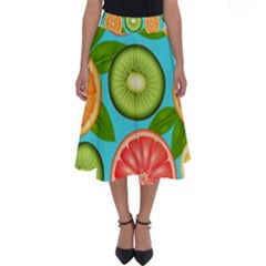 Fruit Love Perfect Length Midi Skirt by designsbymallika