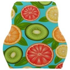 Fruit Love Car Seat Velour Cushion  by designsbymallika