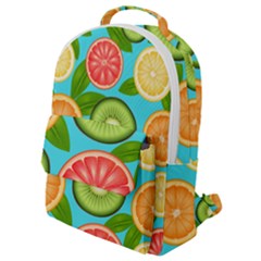 Fruit Love Flap Pocket Backpack (small) by designsbymallika