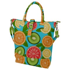 Fruit Love Buckle Top Tote Bag by designsbymallika