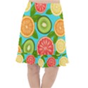 Fruit Love Fishtail Chiffon Skirt View1