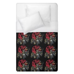 Middle Ages Knight With Morning Star And Horse Duvet Cover (single Size) by DinzDas