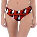  Bull In Comic Style Pattern - Mad Farming Animals Reversible Classic Bikini Bottoms View3