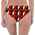  Bull In Comic Style Pattern - Mad Farming Animals Reversible Classic Bikini Bottoms View4