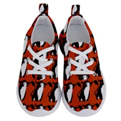  Bull In Comic Style Pattern - Mad Farming Animals Running Shoes by DinzDas