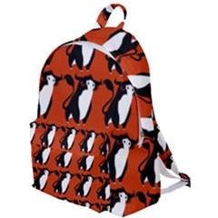  Bull In Comic Style Pattern - Mad Farming Animals The Plain Backpack by DinzDas