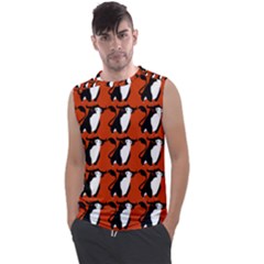  Bull In Comic Style Pattern - Mad Farming Animals Men s Regular Tank Top