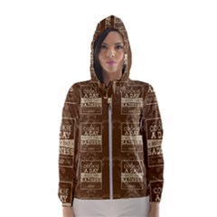 A Cookie A Day Keeps Sadness Away Women s Hooded Windbreaker by DinzDas