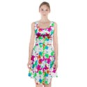 Bright Multicolored Abstract Print Racerback Midi Dress View1