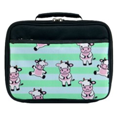 Cow Pattern Lunch Bag by designsbymallika