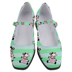 Cow Pattern Women s Mary Jane Shoes