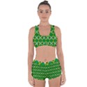 St Patricks Pattern Racerback Boyleg Bikini Set View1