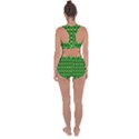 St Patricks Pattern Racerback Boyleg Bikini Set View2