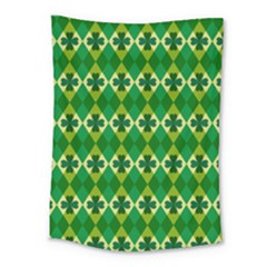 St Patricks Pattern Medium Tapestry