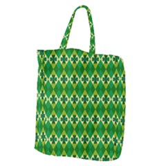 St Patricks Pattern Giant Grocery Tote by designsbymallika