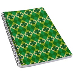 St Patricks Pattern 5 5  X 8 5  Notebook by designsbymallika