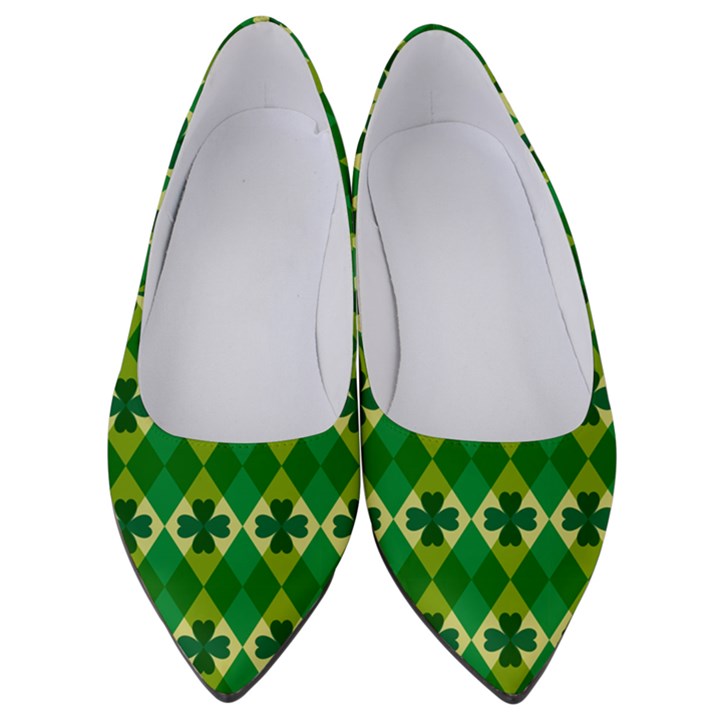 St Patricks Pattern Women s Low Heels