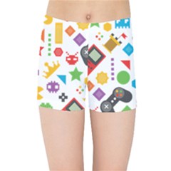 Gamer Kids  Sports Shorts by designsbymallika