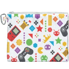 Gamer Canvas Cosmetic Bag (xxxl) by designsbymallika