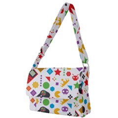 Gamer Full Print Messenger Bag (l)