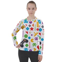 Gamer Women s Pique Long Sleeve Tee