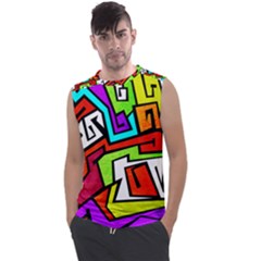 Graffitti Pattern Men s Regular Tank Top